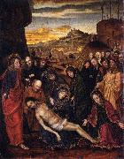 BORGOGNONE, Ambrogio Lamentation of Christ painting